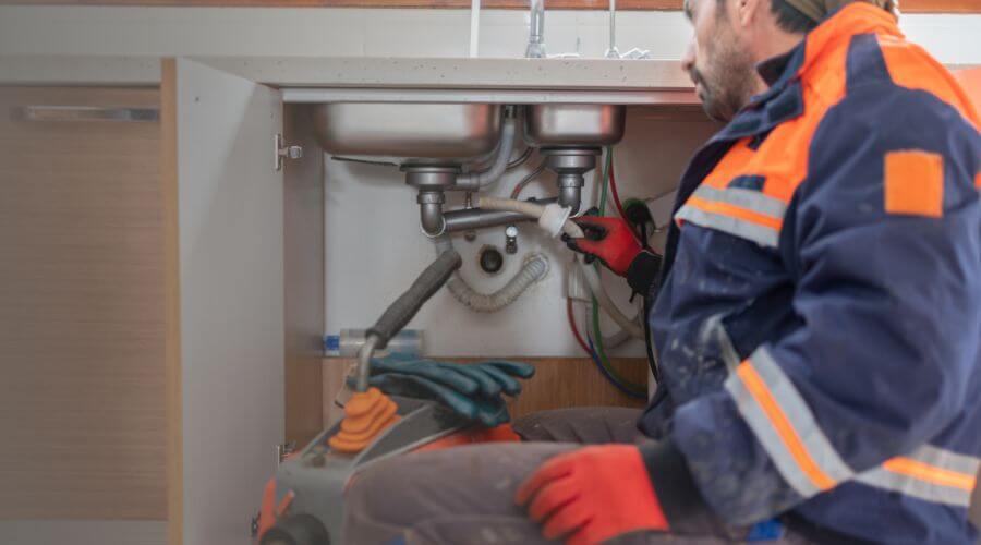 Professional slab leak plumber services in Haslett, MI